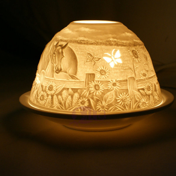 Teelichthalter Dome light Pferde