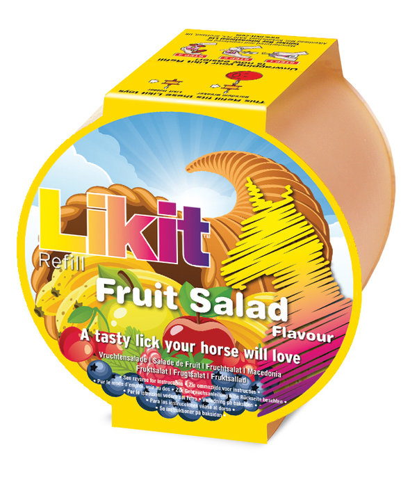 LIKIT Leckstein für Pferde - 650 g Fruit Salad